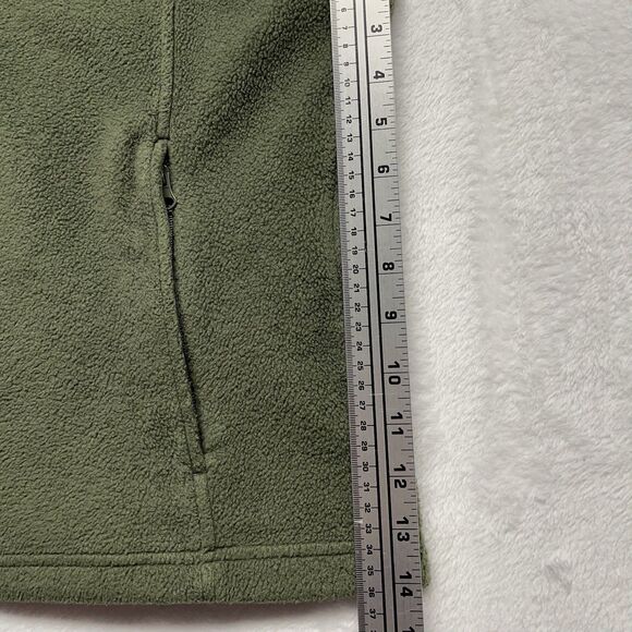 Columbia Benton Springs Fleece Vest Women’s Mock Neck Full Zip Forest Green Lg - Picture 5 of 12